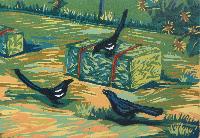 An Angie Coleman Woodcut