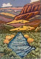 An Angie Coleman Woodcut