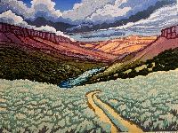 An Angie Coleman Woodcut