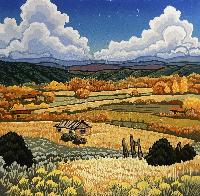 An Angie Coleman Woodcut