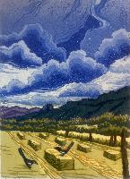 An Angie Coleman Woodcut