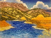 An Angie Coleman Woodcut